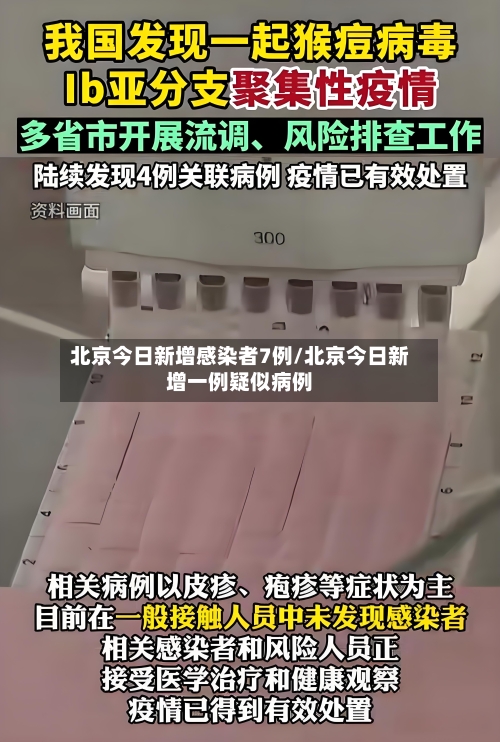 北京今日新增感染者7例/北京今日新增一例疑似病例