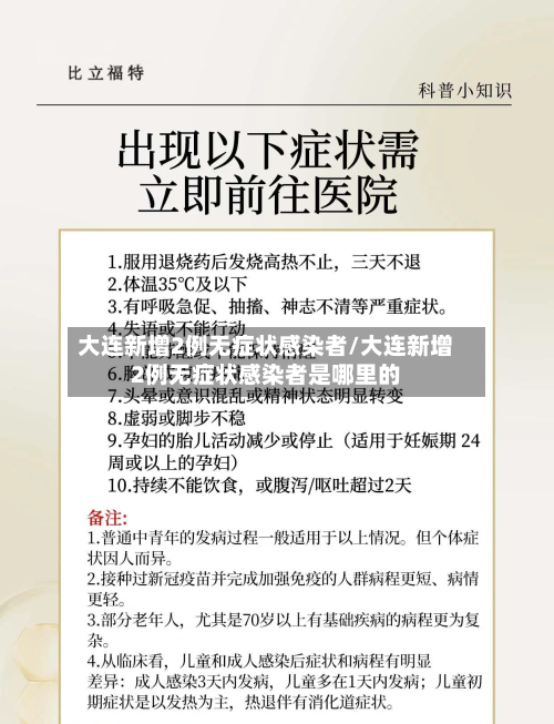 大连新增2例无症状感染者/大连新增2例无症状感染者是哪里的