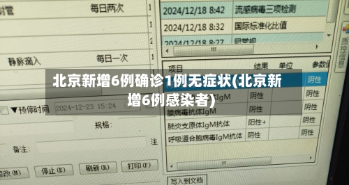 北京新增6例确诊1例无症状(北京新增6例感染者)-第1张图片